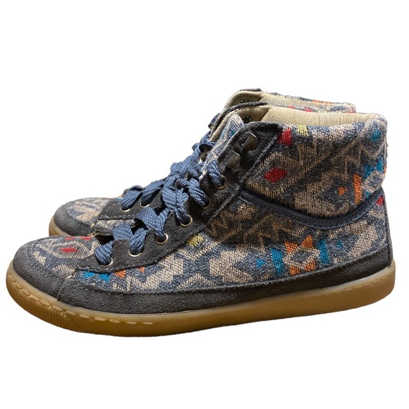 Mademoiselle Andre High Top Shoes Size 37 - Picture 3 of 4